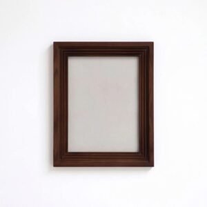 Brown Wooden Photo Frame