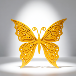 Wooden Butterfly Wall Hanging 26 * 23 Inc